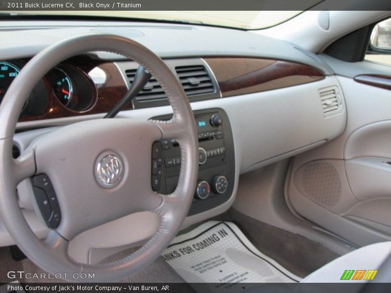 Black Onyx / Titanium 2011 Buick Lucerne CX