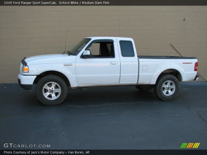 Oxford White / Medium Dark Flint 2006 Ford Ranger Sport SuperCab