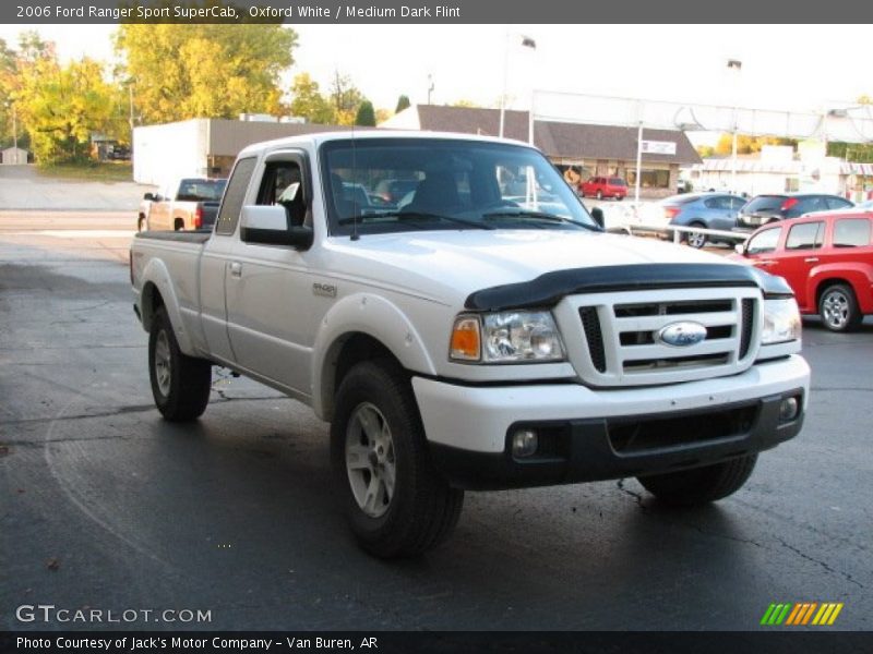 Oxford White / Medium Dark Flint 2006 Ford Ranger Sport SuperCab
