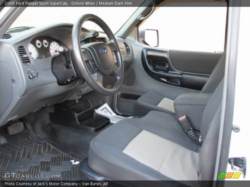 Oxford White / Medium Dark Flint 2006 Ford Ranger Sport SuperCab