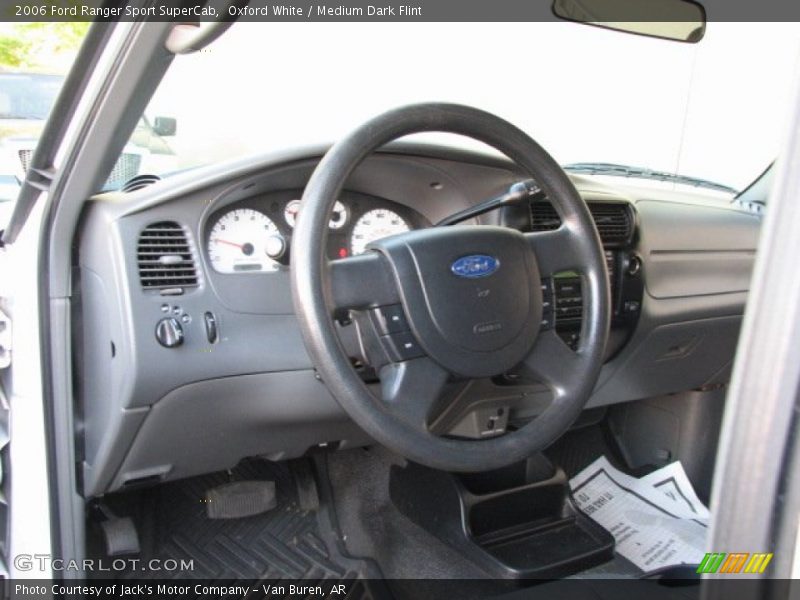 Oxford White / Medium Dark Flint 2006 Ford Ranger Sport SuperCab