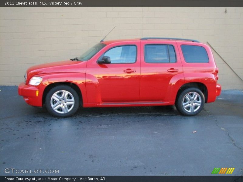 Victory Red / Gray 2011 Chevrolet HHR LS