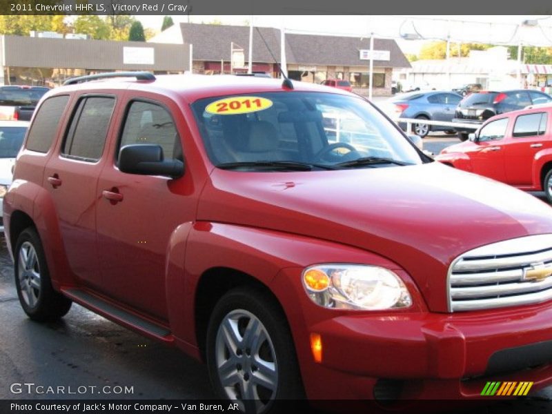 Victory Red / Gray 2011 Chevrolet HHR LS