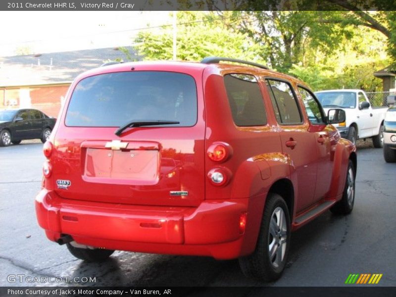 Victory Red / Gray 2011 Chevrolet HHR LS