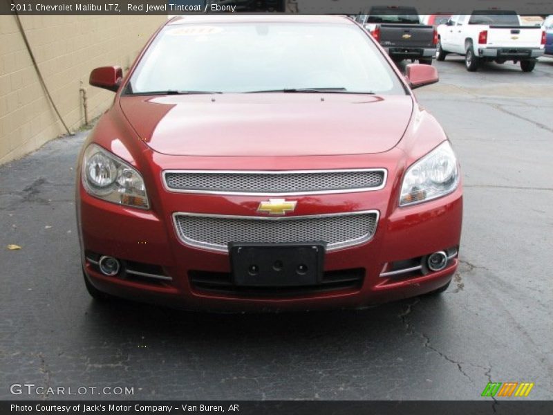 Red Jewel Tintcoat / Ebony 2011 Chevrolet Malibu LTZ