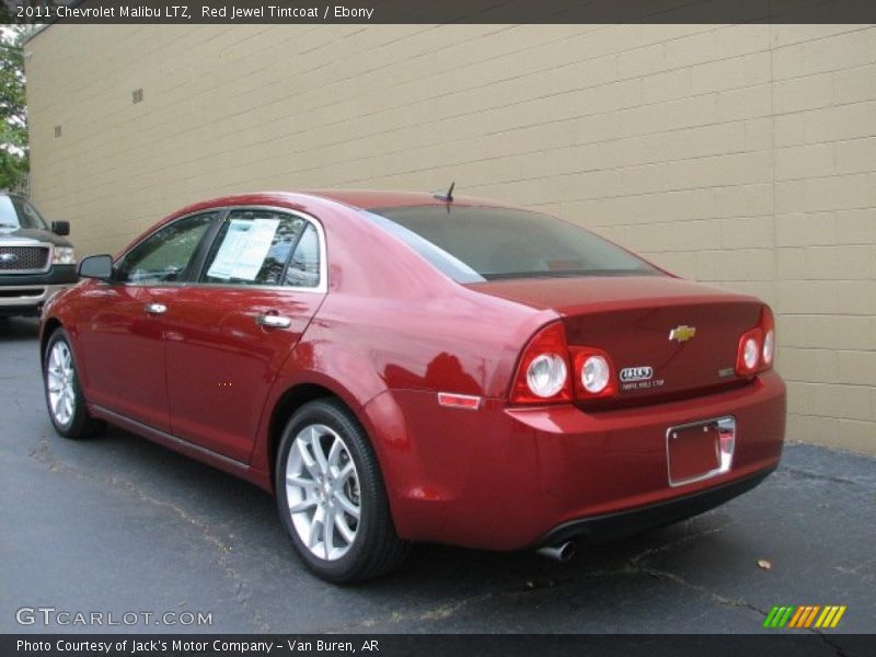 Red Jewel Tintcoat / Ebony 2011 Chevrolet Malibu LTZ