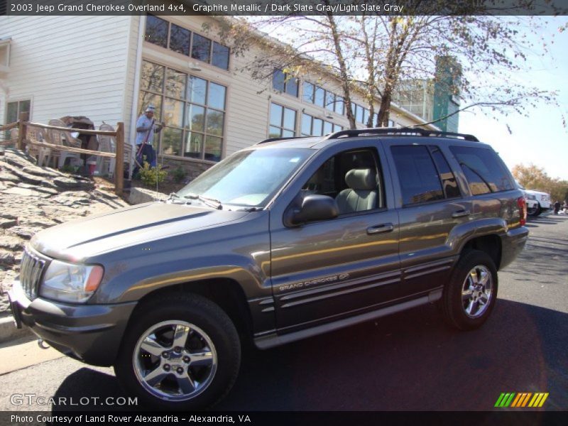 Graphite Metallic / Dark Slate Gray/Light Slate Gray 2003 Jeep Grand Cherokee Overland 4x4