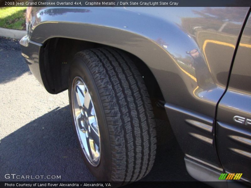 Graphite Metallic / Dark Slate Gray/Light Slate Gray 2003 Jeep Grand Cherokee Overland 4x4