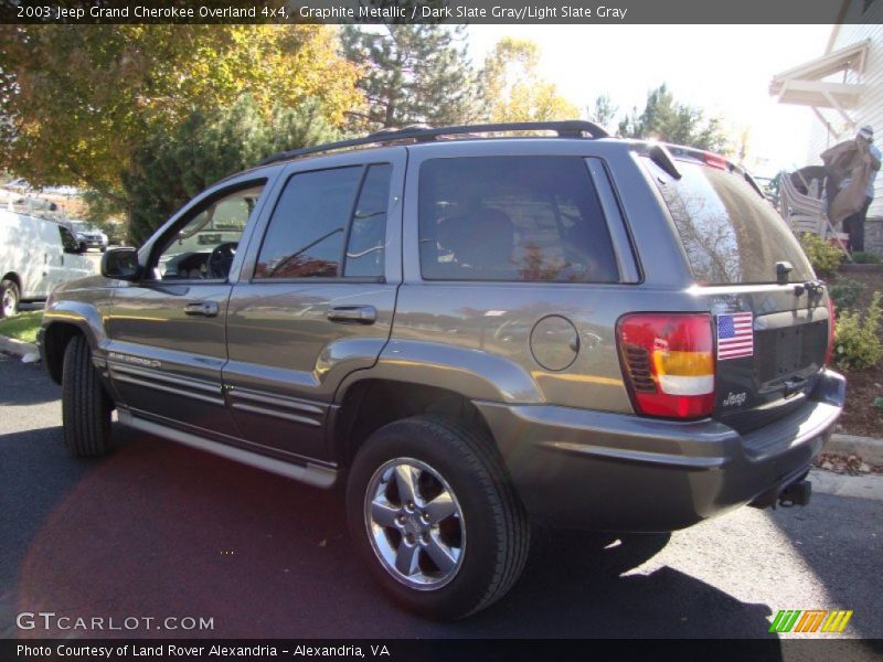 Graphite Metallic / Dark Slate Gray/Light Slate Gray 2003 Jeep Grand Cherokee Overland 4x4