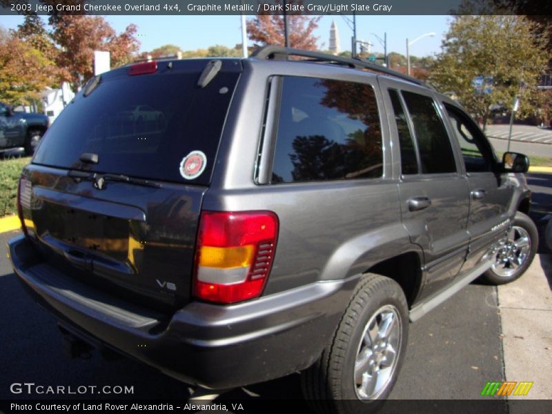 Graphite Metallic / Dark Slate Gray/Light Slate Gray 2003 Jeep Grand Cherokee Overland 4x4