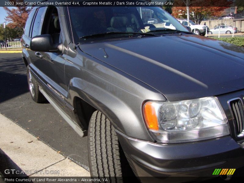 Graphite Metallic / Dark Slate Gray/Light Slate Gray 2003 Jeep Grand Cherokee Overland 4x4