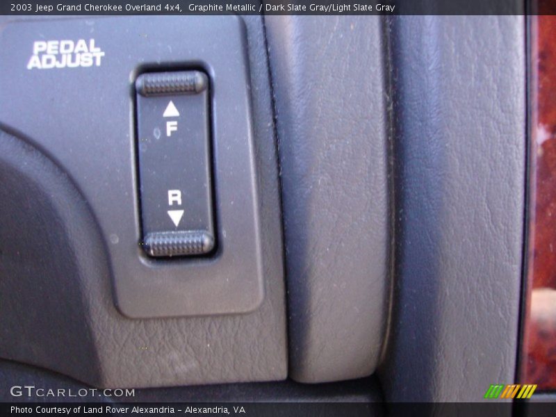 Graphite Metallic / Dark Slate Gray/Light Slate Gray 2003 Jeep Grand Cherokee Overland 4x4