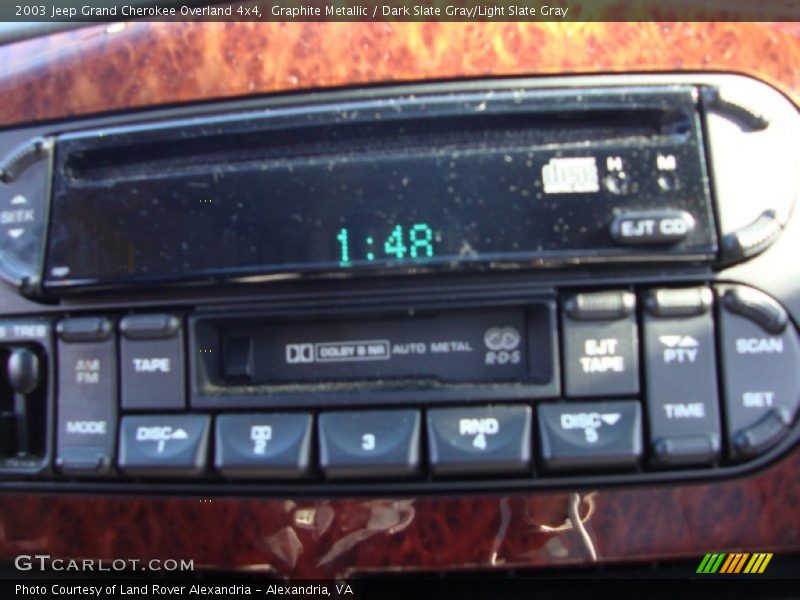 Graphite Metallic / Dark Slate Gray/Light Slate Gray 2003 Jeep Grand Cherokee Overland 4x4