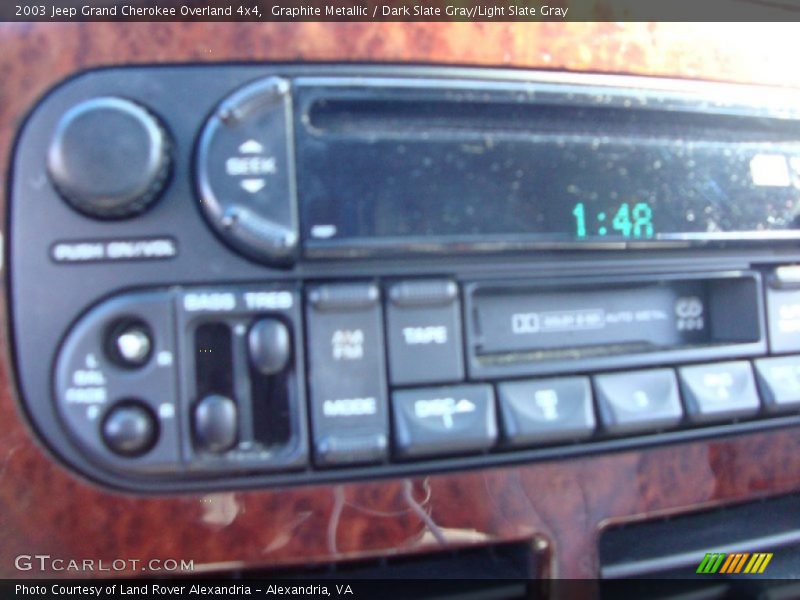 Graphite Metallic / Dark Slate Gray/Light Slate Gray 2003 Jeep Grand Cherokee Overland 4x4