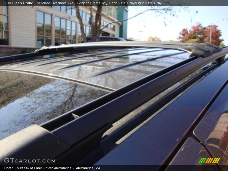 Graphite Metallic / Dark Slate Gray/Light Slate Gray 2003 Jeep Grand Cherokee Overland 4x4