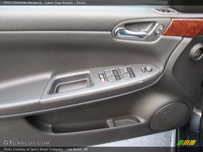 Cyber Gray Metallic / Ebony 2011 Chevrolet Impala LS
