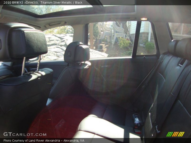 Titanium Silver Metallic / Black 2010 BMW X3 xDrive30i