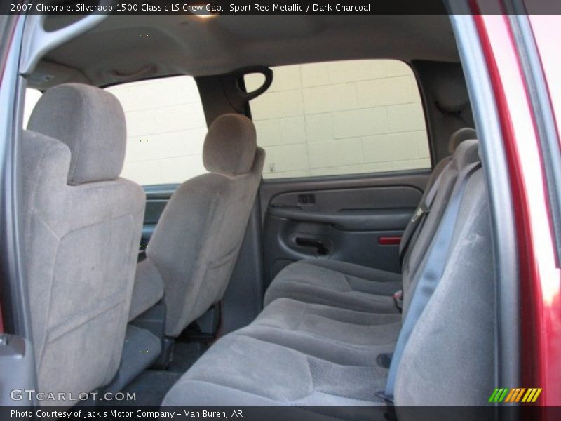 Sport Red Metallic / Dark Charcoal 2007 Chevrolet Silverado 1500 Classic LS Crew Cab