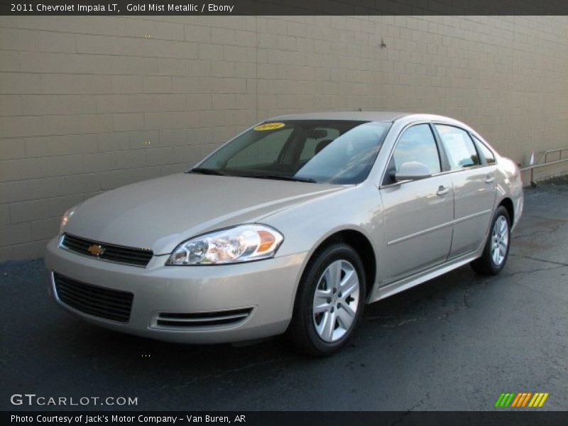 Gold Mist Metallic / Ebony 2011 Chevrolet Impala LT