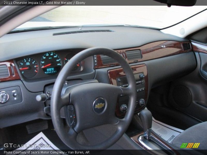 Gold Mist Metallic / Ebony 2011 Chevrolet Impala LT