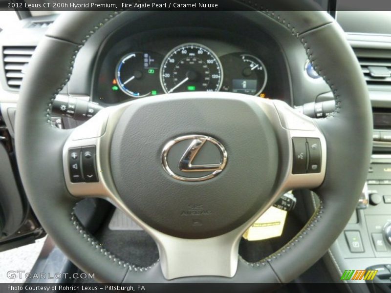  2012 CT 200h Hybrid Premium Steering Wheel