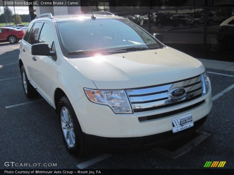 Creme Brulee / Camel 2008 Ford Edge SE