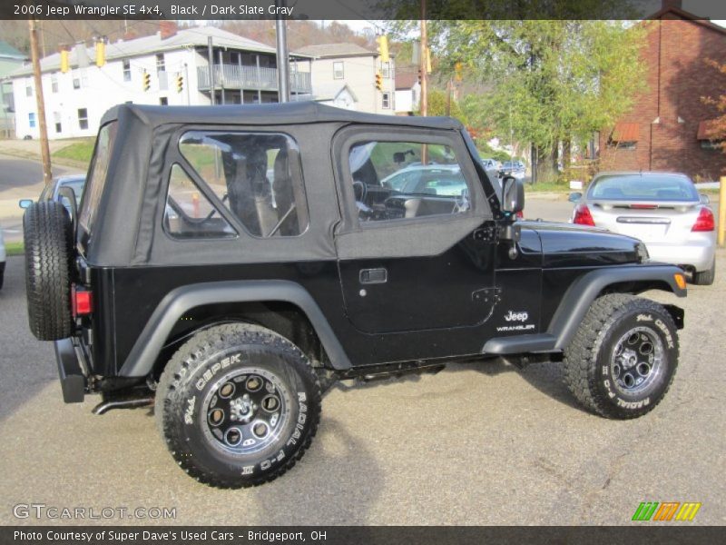 Black / Dark Slate Gray 2006 Jeep Wrangler SE 4x4