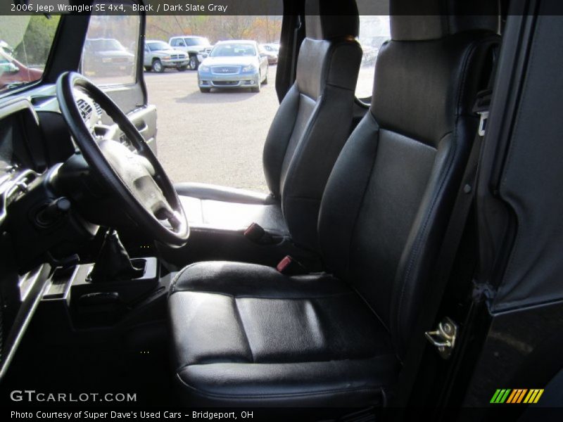  2006 Wrangler SE 4x4 Dark Slate Gray Interior