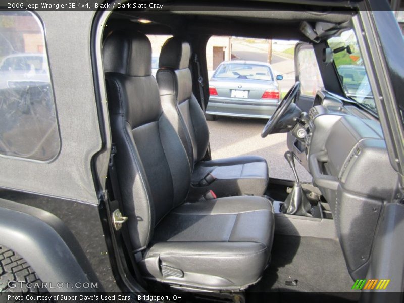 Black / Dark Slate Gray 2006 Jeep Wrangler SE 4x4