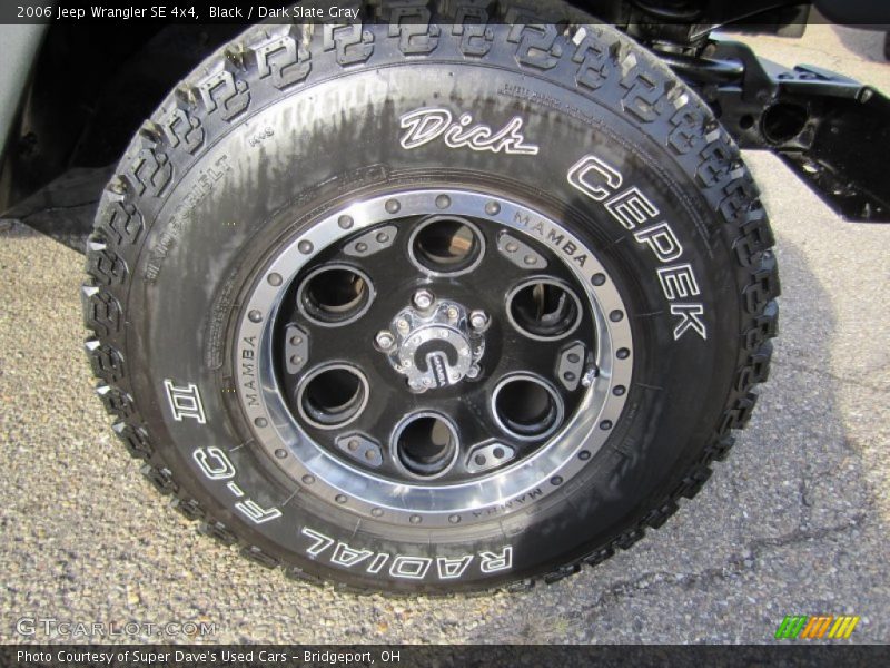 Custom Wheels of 2006 Wrangler SE 4x4
