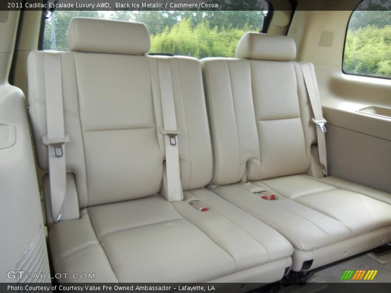 Black Ice Metallic / Cashmere/Cocoa 2011 Cadillac Escalade Luxury AWD