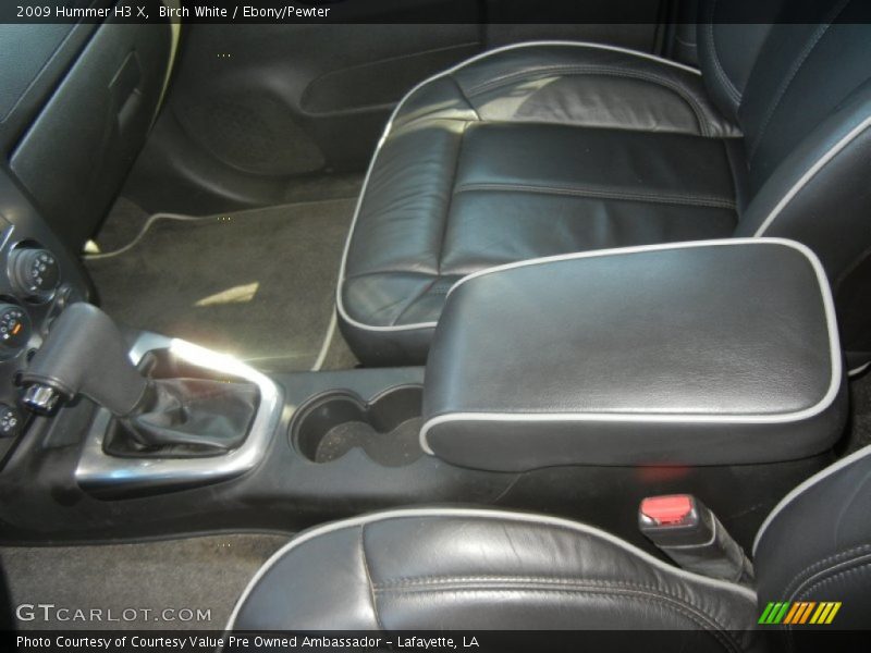 Birch White / Ebony/Pewter 2009 Hummer H3 X