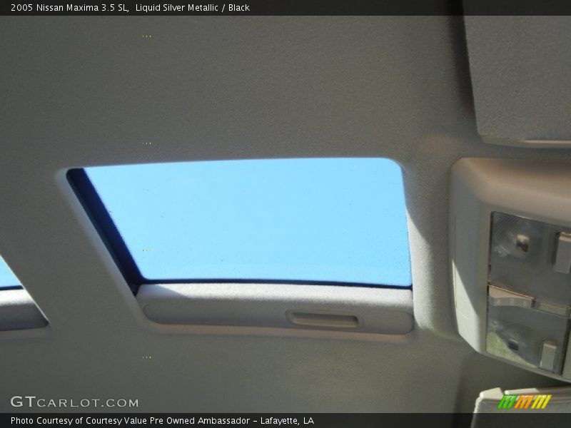 Liquid Silver Metallic / Black 2005 Nissan Maxima 3.5 SL