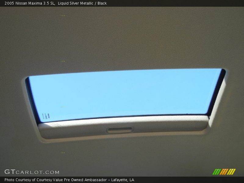 Liquid Silver Metallic / Black 2005 Nissan Maxima 3.5 SL