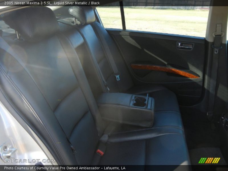 Liquid Silver Metallic / Black 2005 Nissan Maxima 3.5 SL