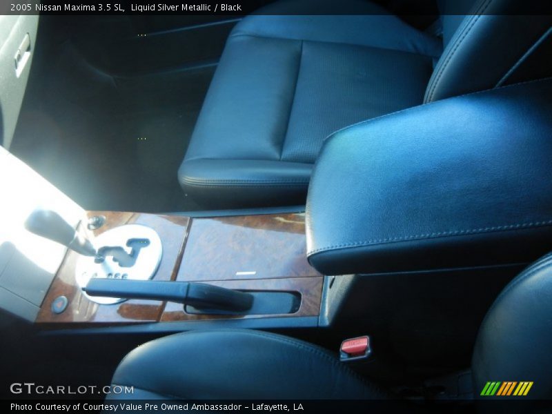 Liquid Silver Metallic / Black 2005 Nissan Maxima 3.5 SL