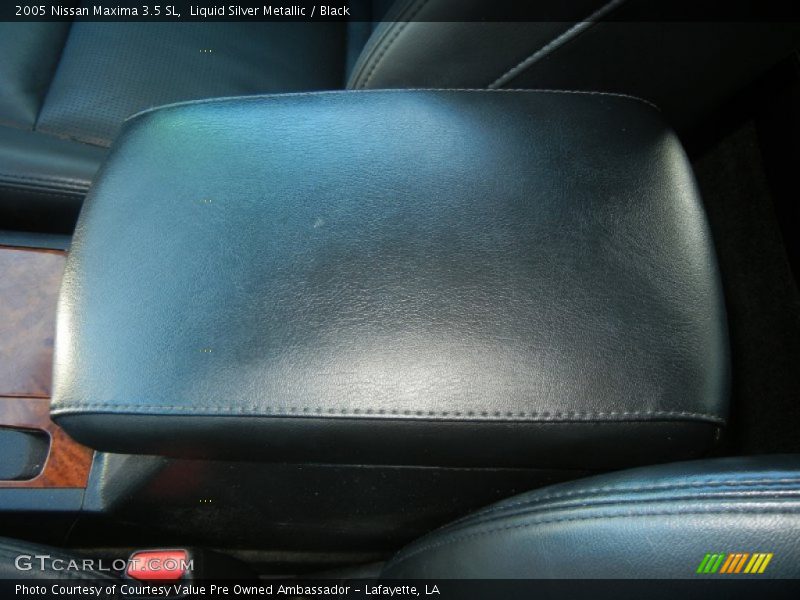 Liquid Silver Metallic / Black 2005 Nissan Maxima 3.5 SL