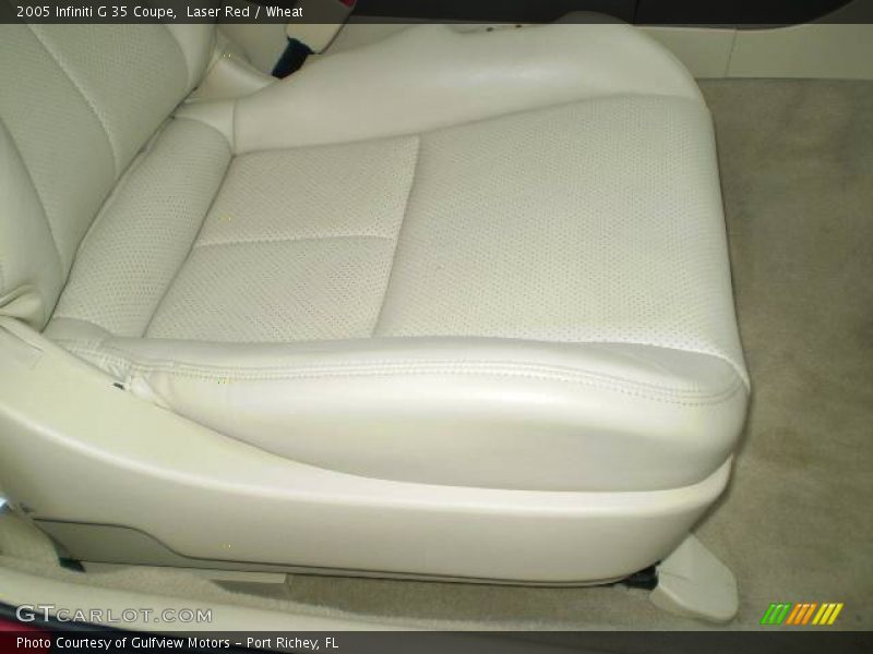 Laser Red / Wheat 2005 Infiniti G 35 Coupe