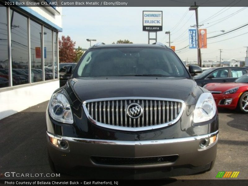 Carbon Black Metallic / Ebony/Ebony 2011 Buick Enclave CXL AWD