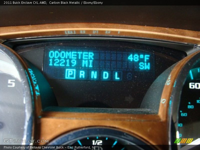 Carbon Black Metallic / Ebony/Ebony 2011 Buick Enclave CXL AWD