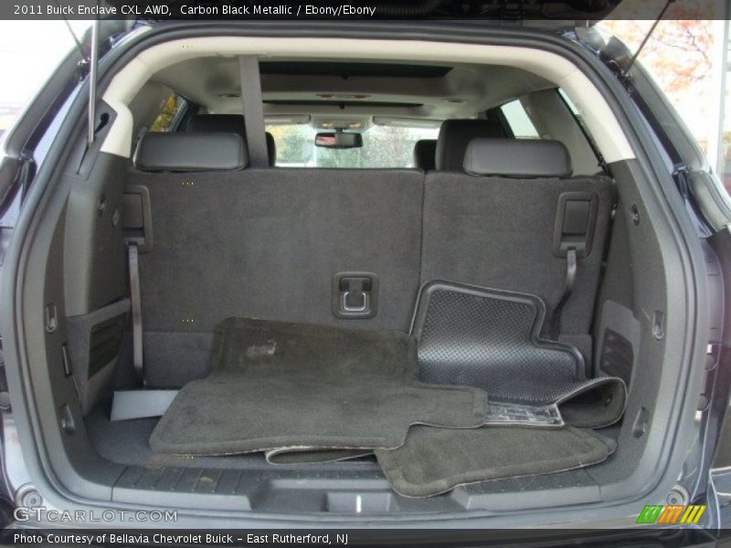 Carbon Black Metallic / Ebony/Ebony 2011 Buick Enclave CXL AWD