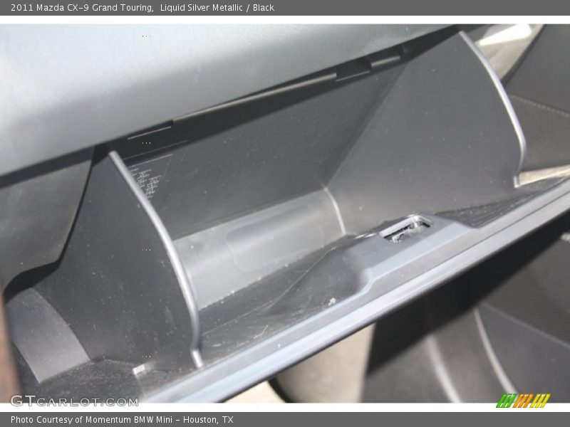 Liquid Silver Metallic / Black 2011 Mazda CX-9 Grand Touring
