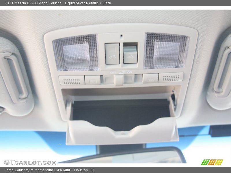 Liquid Silver Metallic / Black 2011 Mazda CX-9 Grand Touring