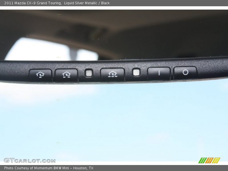 Liquid Silver Metallic / Black 2011 Mazda CX-9 Grand Touring