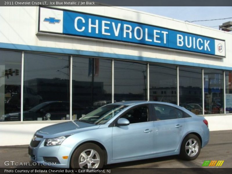 Ice Blue Metallic / Jet Black 2011 Chevrolet Cruze LT