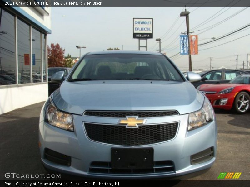 Ice Blue Metallic / Jet Black 2011 Chevrolet Cruze LT