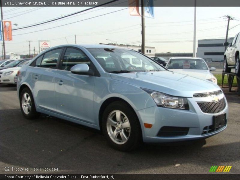 Ice Blue Metallic / Jet Black 2011 Chevrolet Cruze LT