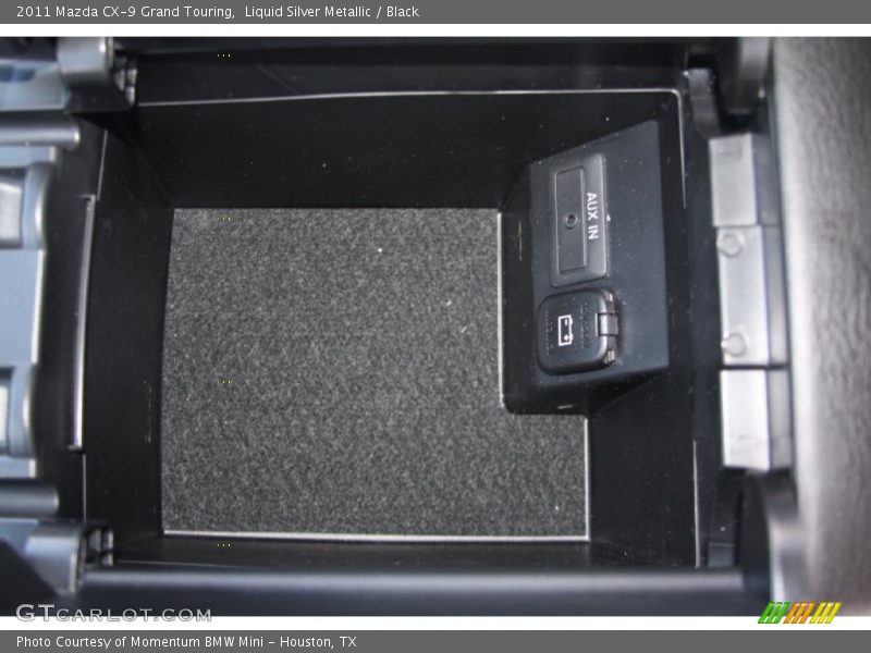 Liquid Silver Metallic / Black 2011 Mazda CX-9 Grand Touring