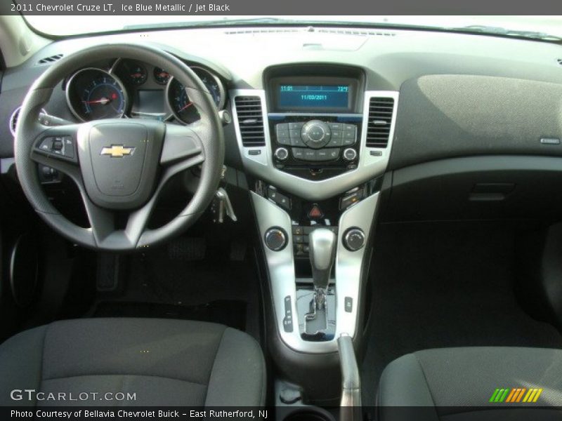 Ice Blue Metallic / Jet Black 2011 Chevrolet Cruze LT