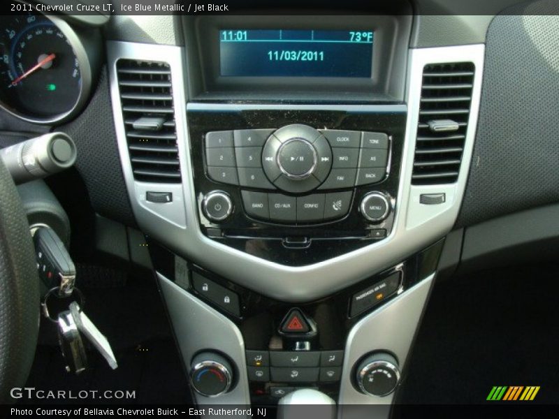 Ice Blue Metallic / Jet Black 2011 Chevrolet Cruze LT